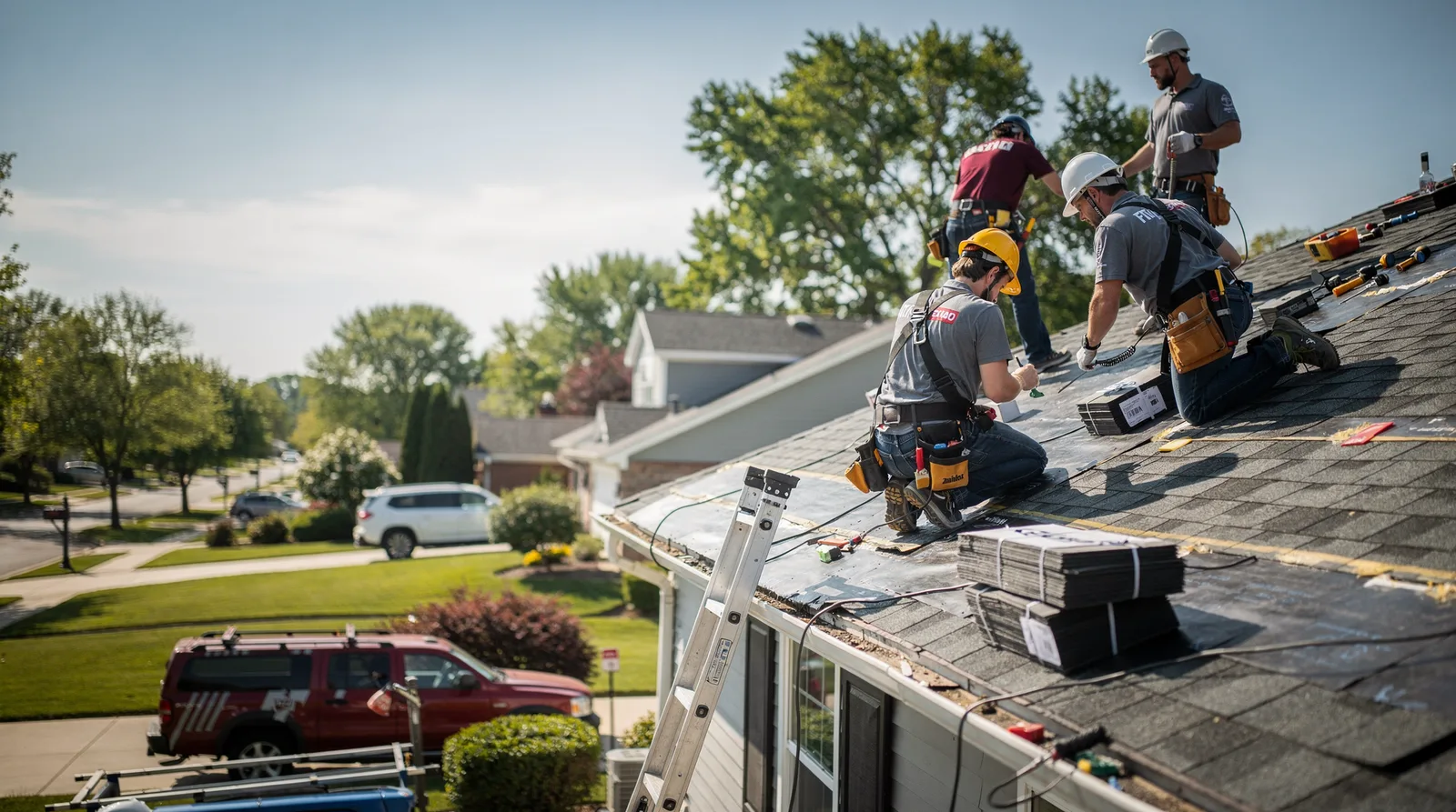 Roof Repair in Homer Glen, IL around you